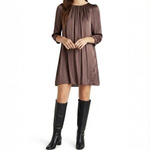 Aritzia WILFRED Rondelly Babydoll Mini Shift Dress
